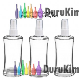 PARFÜM ŞİŞESİ OMUZDA DARALAN MODEL 50ml Kod: 364 