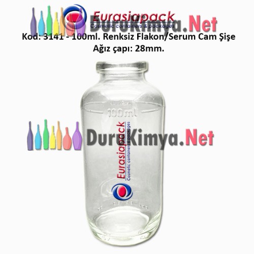serum şişesi 100ml 28mm ağız