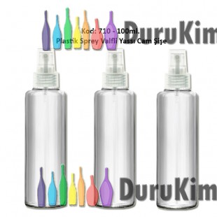 PARFÜM ve KOLONYA ŞİŞESİ YASSI DİZAYN 100ml Kod: 710